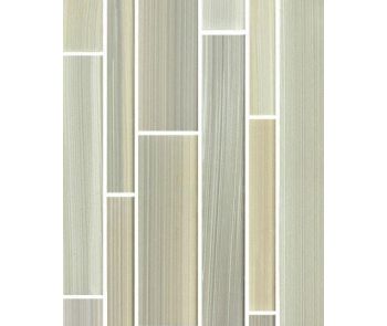 Translucent Fresco Glass Brushed Basil Tile