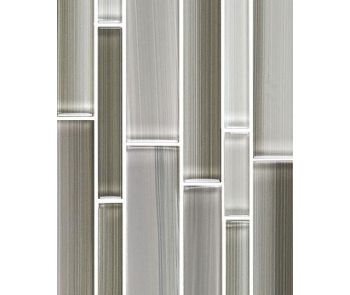 Translucent Fresco Glass Brushed Oatmeal Tile
