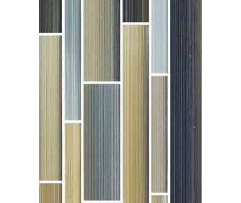 Translucent Fresco Glass Brushed Oxide Tile