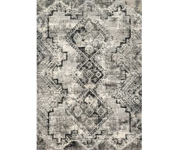 Viera VR-10 Grey/Black Area Rug