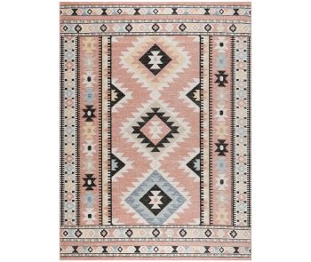 Washable Decor WSD04 Ivory Multicolor Area Rug