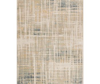 Washable Decor WSD07 Beige Blue Area Rug