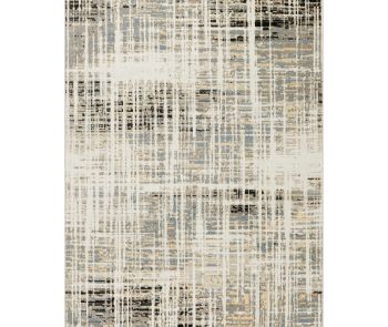 Washable Decor WSD07 Ivory Blue Area Rug