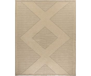 Washable Jute WSJ01 Natural Beige Area Rug