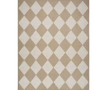 Washable Modern Jute MDJ01 Natural Ivory Rug