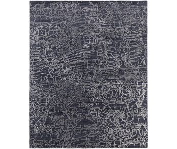 Whitton 8891F Black/Gray/Ivory Area Rug