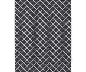 York YO1 Black Area Rug