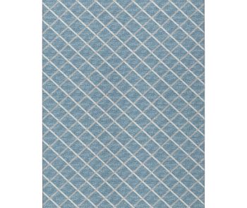 York YO1 Sky Blue Area Rug