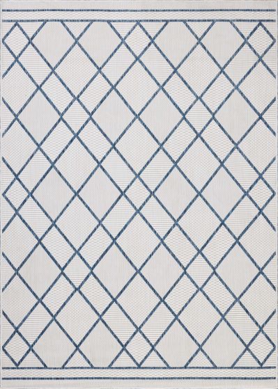 Easton ESN-08 Ivory/Denim 2'3"x3'9" Area Rug