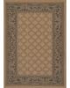 Recife Garden Lattice Cocoa/Black Area Rug