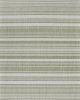Recife Gazebo Stripe Sage Leaf/Ivory Area Rug