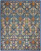 Allur ALR03 Navy Multicolor Area Rug