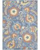 Aloha ALH17 Blue Rose Area Rug