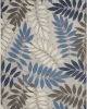 Aloha ALH18 Grey/Blue Area Rug