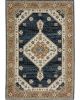 Andorra 2281e Blue/Orange Area Rug