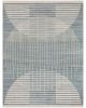 Astra Machine Washable ASW03 Blue Area Rug