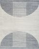 Astra Machine Washable ASW03 Ivory Blue Rug