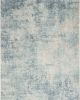 Astra Machine Washable ASW07 Blue Ivory Rug