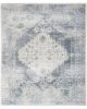 Astra Machine Washable ASW11 Blue Ivory Rug