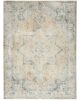 Astra Machine Washable ASW12 Beige Blue Rug