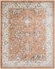 Astra Machine Washable ASW20 Rust Ivory Area Rug
