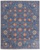Beall 6713F Blue/Red Area Rug