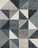 Drew & Jonathan Bowen Oblique Blue Area Rug