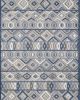 Calla 6921 Grey/Blue Aztec Area Rug
