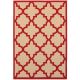Cayman 660r Sand/Red Area Rug