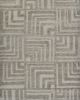Ciora Rhombus Raw Smoke Area Rug