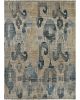 Desi Mahal Natural-Blue Area Rug