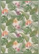Dolce Flowering Fern Ivory/Hunter Green Area Rug