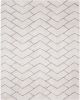 Dreamy Shag DRS03 Ivory/Grey Area Rug