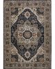 Eliana ELI07 Brown/Blue Area Rug