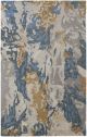 Everley 8645F Gray/Blue/Gold Area Rug