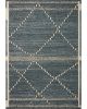Fabian FAB-01 Denim/Charcoal Area Rug