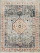 Graham GRA-03 Blue/Ant. Ivory Area Rug
