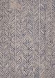 Gramercy 1611 Blue Herringbone Rug
