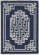 Gramercy 1613 Navy Ivory Maysville Area Rug