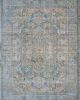 Halli Antique Lavar Sky Blue Stone Area Rug