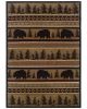 Hudson 1066a Black/Beige Area Rug