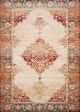 Isadora ISA-04 Ant. Ivory/Sunset Area Rug