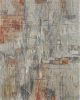 Jaxson 39PWF Gray/Orange/Ivory Area Rug