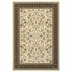 Kashan 108x Ivory/Black Area Rug