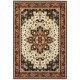 Kashan 96w Red/Ivory Area Rug