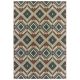 Latitude 2x Grey/Orange Area Rug