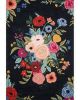 Les Fleurs LES-03 Black/Multi Area Rug