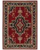 Lilihan 92R Red/Black Area Rug