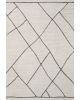Logan LOG-01 Ivory/Charcoal Area Rug
