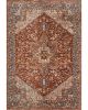Lourdes LOU-02 Rust/Multi Area Rug